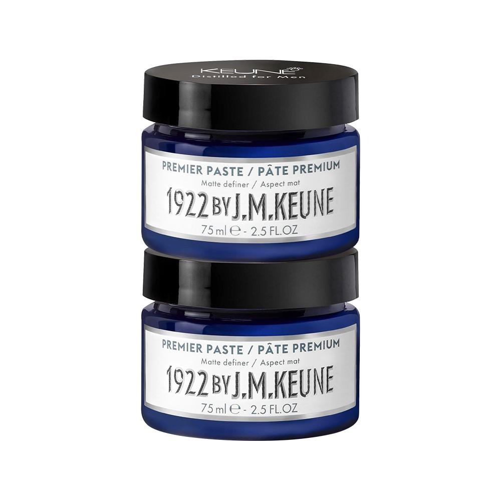 Kit Keune 1922 By J.M. Premier Paste  Pasta Modeladora 75ml (2 unidades) - 1
