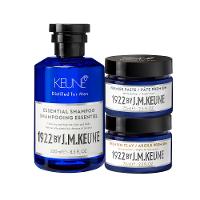 Kit Keune 1922 By J.M. Essential Premium Premier Pasta e Cera (3 produtos) - 1
