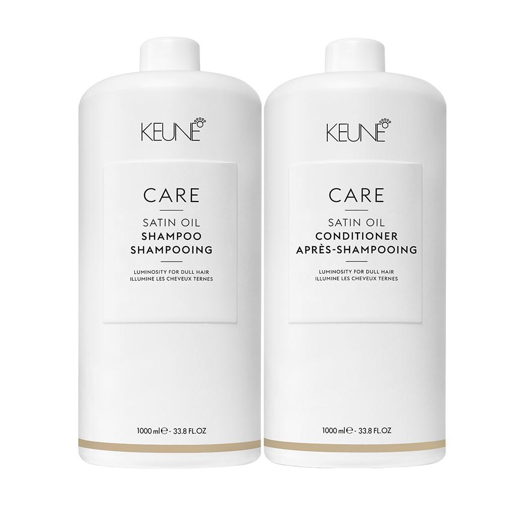 Kit Keune Care Satin Oil Duo 1L (2 produtos) - 1