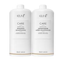 Kit Keune Care Satin Oil Duo 1L (2 produtos) - 1