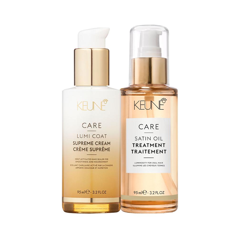 Kit Keune Satin Oil Lumi Coat Supreme Cream (2 produtos) - 1
