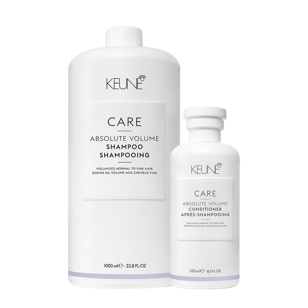 Kit Keune Care Absolute Volume Shampoo Litro e Condicionador 250ml (2 produtos) - 1