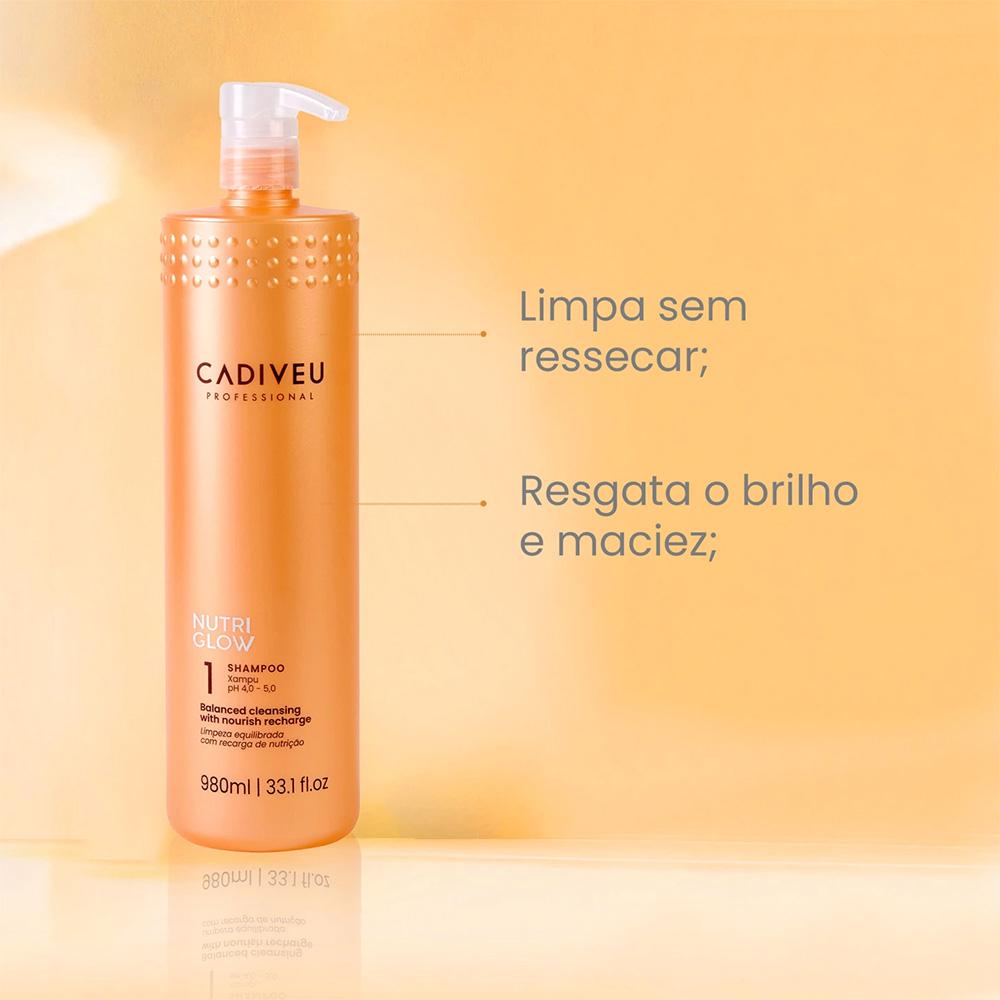 Kit Cadiveu Professional Nutri Glow Duo Litro (2 produtos) - 3