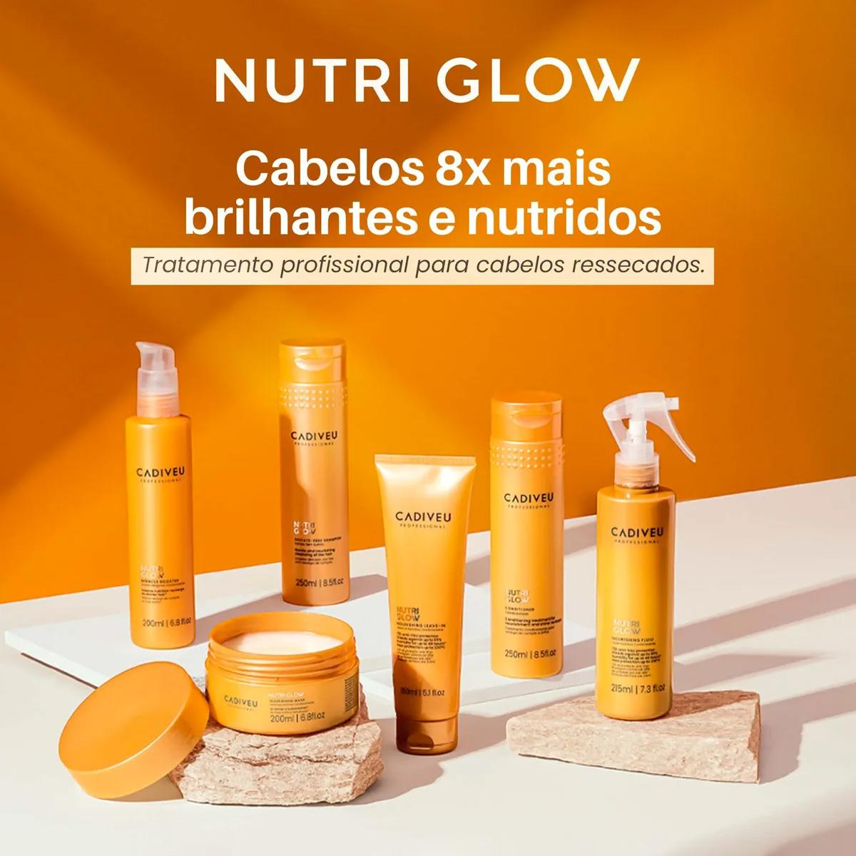 Kit Cadiveu Professional Nutri Glow Shampoo Condicionador e Máscara  (3 produtos) - 2