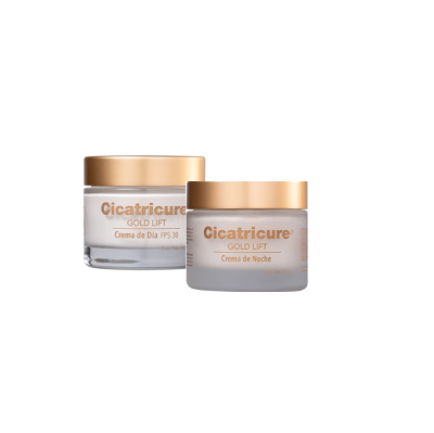 Kit Cicatricure Gold Lift Diurno - Anti-Idade 50g + Cicatricure Gold Lift Noturno - Anti-Idade 50g