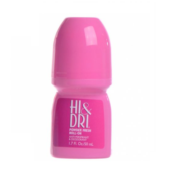 Hi & Dri Roll-On Powder Fresh Antiperspirant Desodorante 50ml - 6 Unidades - 2