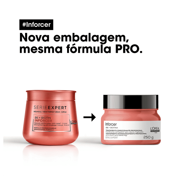L'Oréal Professionnel Inforcer  - Máscara 250ml - 3