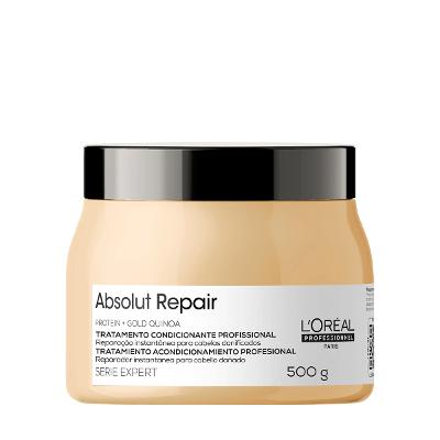 L'Oréal Professionnel Serie Expert Absolut Repair Gold Quinoa Protein - Máscara Capilar 500g
