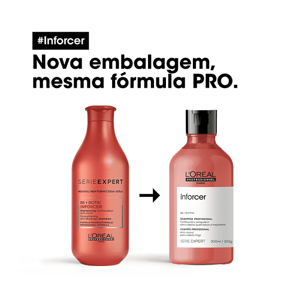 L'Oréal Professionnel Inforcer Serie Expert - Shampoo 300ml - 3