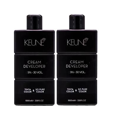 Kit Keune Tinta Color & So Pure Color 9% - 30 VOL  Oxidante Cremoso 1L (2 unidades)