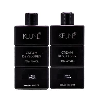 Kit Keune Tinta Color 12% - 40 VOL  Oxidante Cremoso 1L (2 unidades)