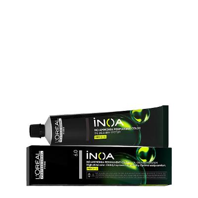 L'Oréal Professionnel Inoa 6.0 Louro Escuro Profundo - Coloração Permanente 60g