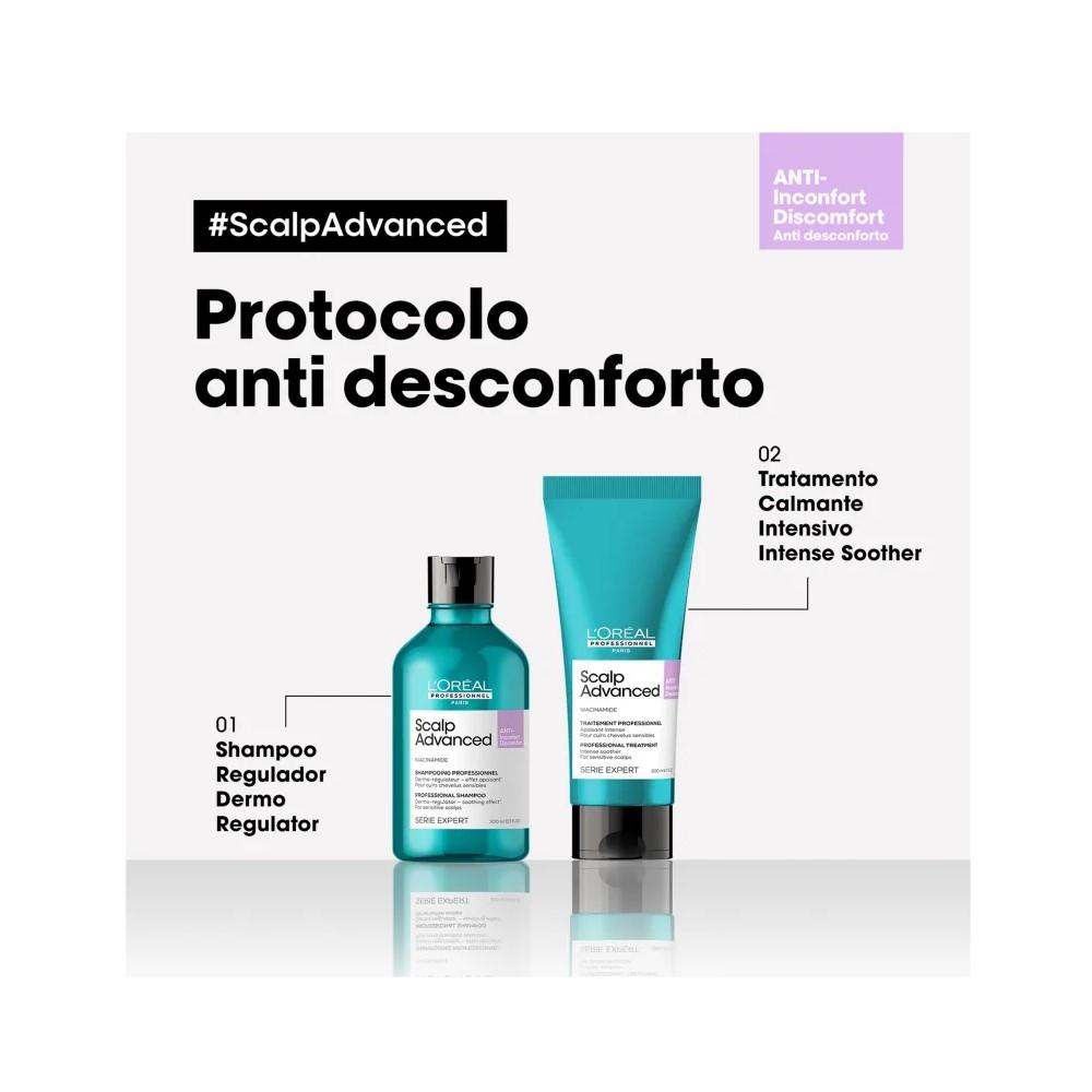 L'Oréal Professionnel Scalp Advanced Anti Inconfort Discomfort  Shampoo Calmante 300ml - 3