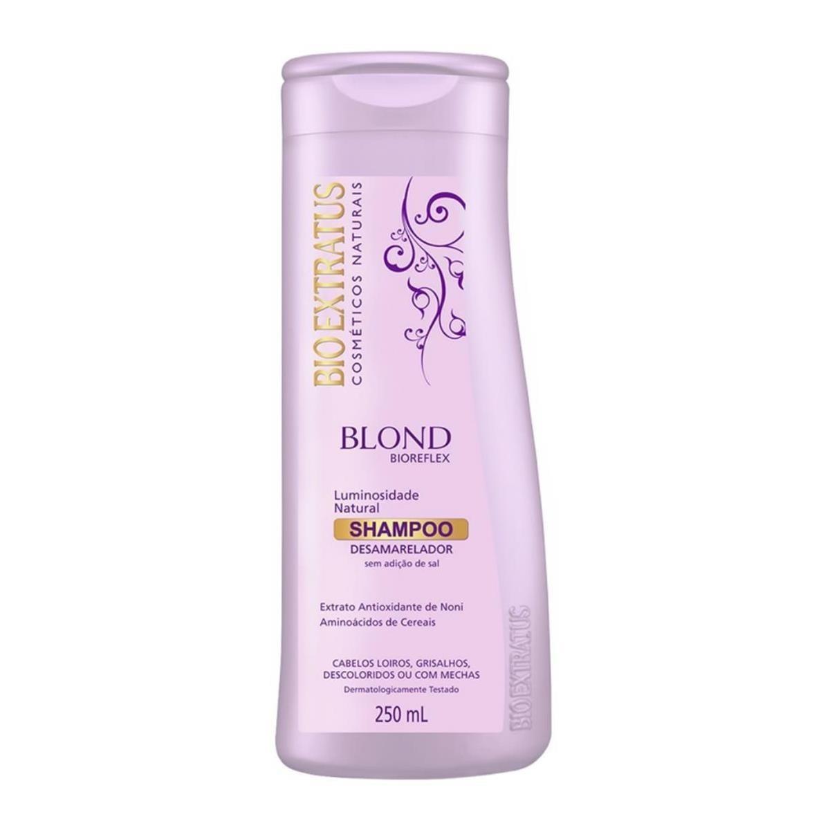 Shampoo Blond Bioreflex Desamarelador Bio Extratus 250ml - 1