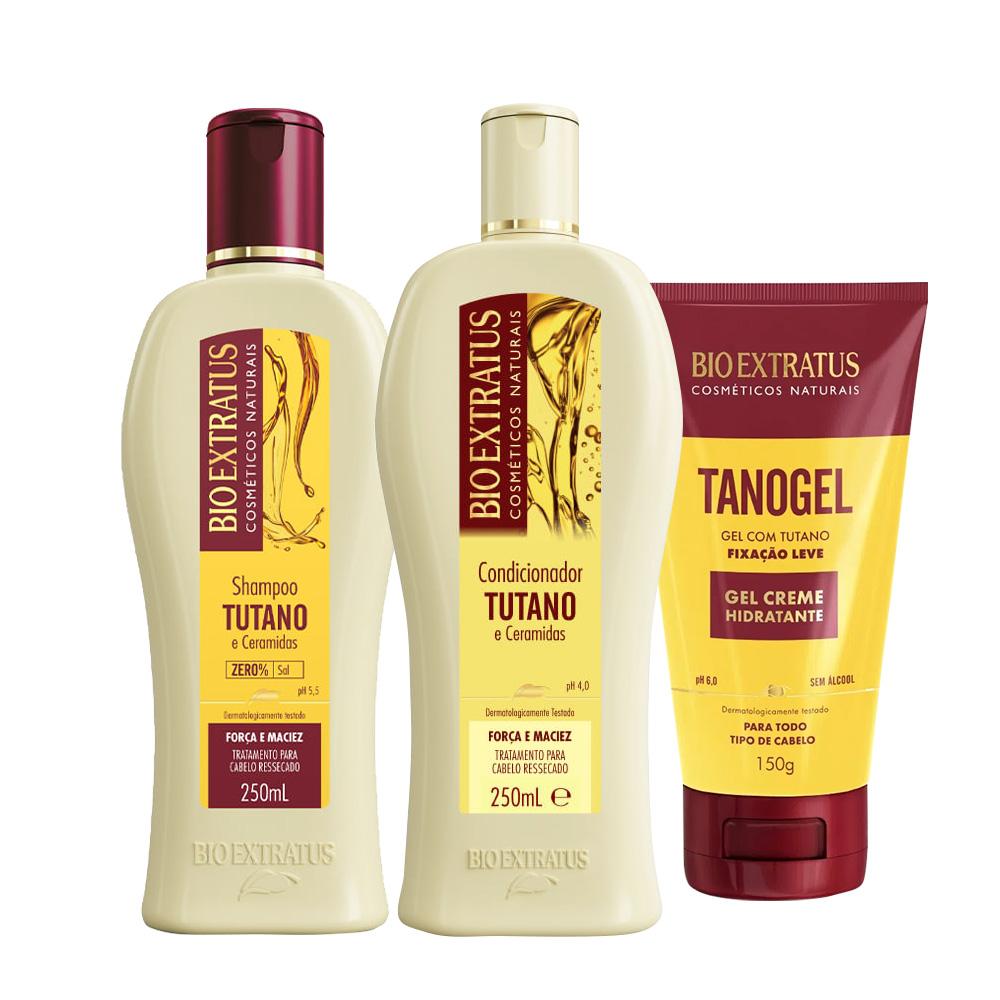 Kit Bio Extratus Tutano Shampoo Condicionador e Gel Creme Hidratante (3 produtos) - 1