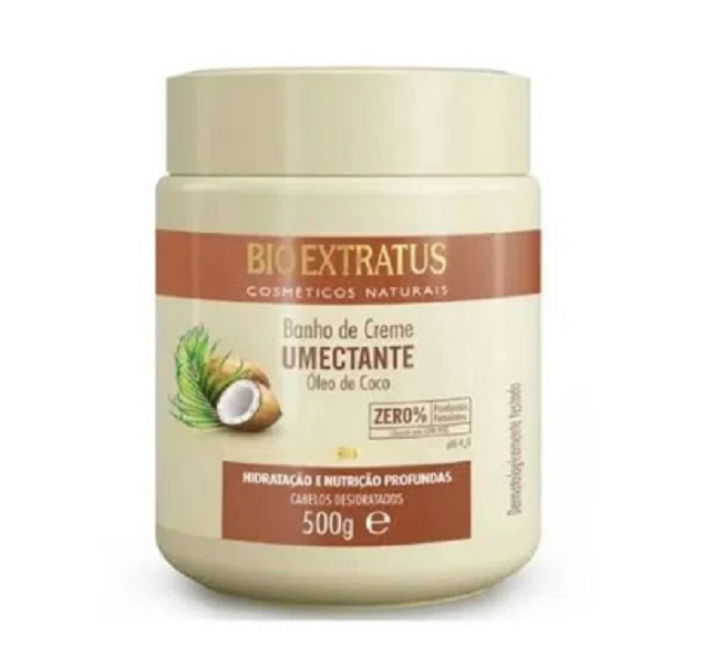 Bio Extratus Umectante Óleo de Coco (Shampoo+Condicionador+Banho de Creme 500g) - 4