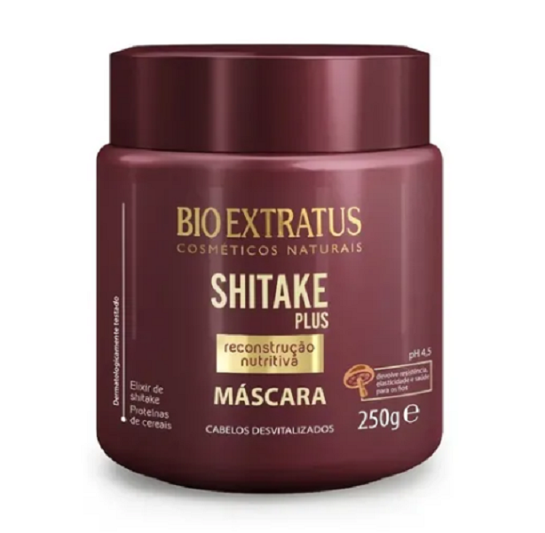 Bio Extratus Shitake Plus (Shampoo+Cond 350g+Mascara 250g+ Finalizador Noite/Dia 200g) - 5