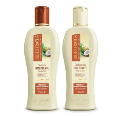 Bio Extratus Umectante Óleo de Coco (Shampoo+Condicionador 250g)