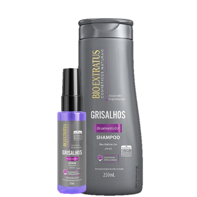 Bio Extratus Grisalhos Kit Shampoo e Serum