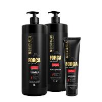 Kit Bio Extratus Força Com Pimenta Shampoo Condicionador Litro e Máscara P (3 produtos) - 1