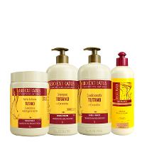 Kit Bio Extratus Tutano Shampoo Condicionador Máscara e Finalizador (4 produtos) - 1