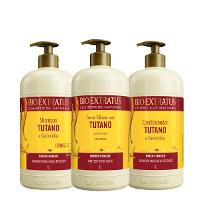 Kit Bio Extratus Tutano Shampoo Leave-in e Condicionador (3 produtos) - 1