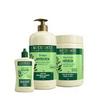Kit Bio Extratus Jaborandi Antiqueda Shampoo Litro Máscara e Tônico Antiqueda (3 produtos) - 1