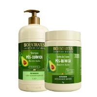 Kit Bio Extratus Pós-Química Shampoo e Banho de Creme G (2 produtos) - 1
