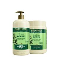 Kit Bio Extratus Jaborandi Antiqueda Shampoo Litro e Máscara (2 produtos) - 1