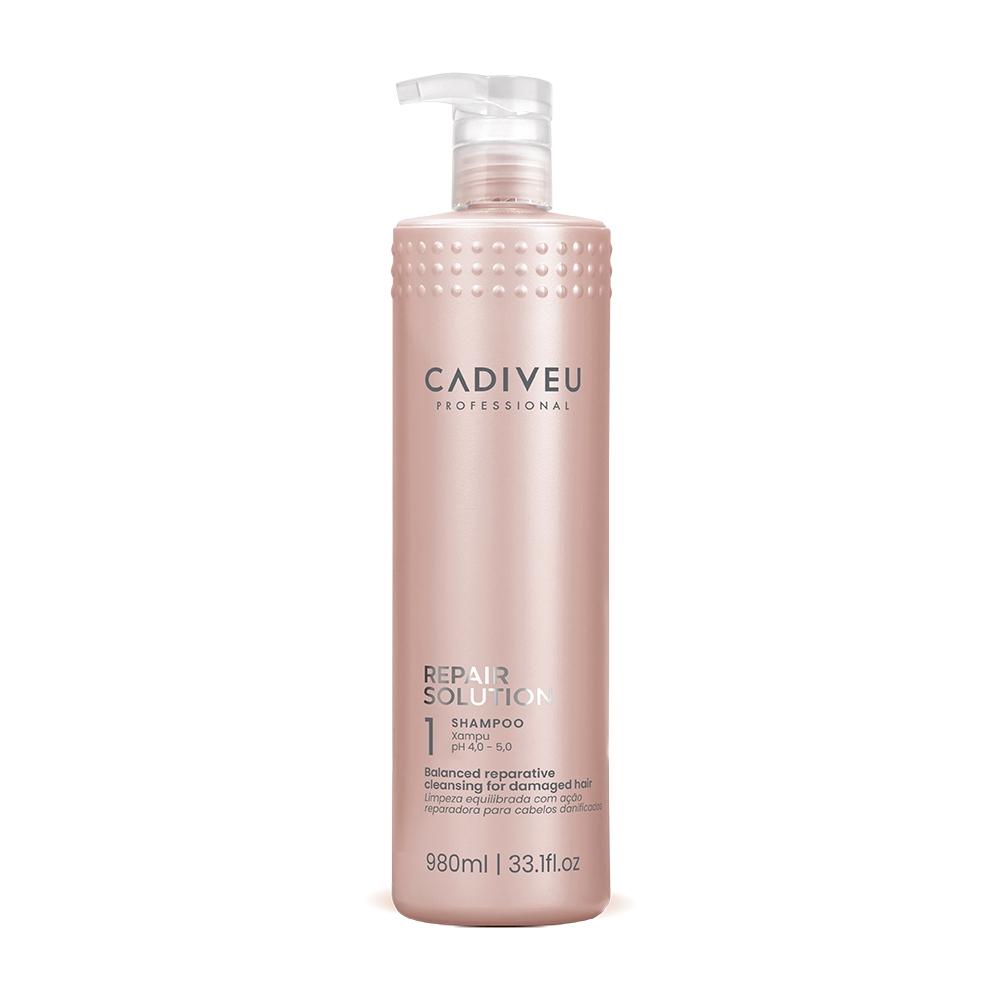 Cadiveu Professional Repair Solution - Shampoo Reparador Sem Sulfato 980ml - 1