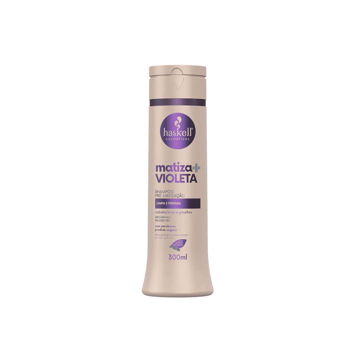 Haskell Matiza Violeta - Shampoo Matizador 300ml - 1