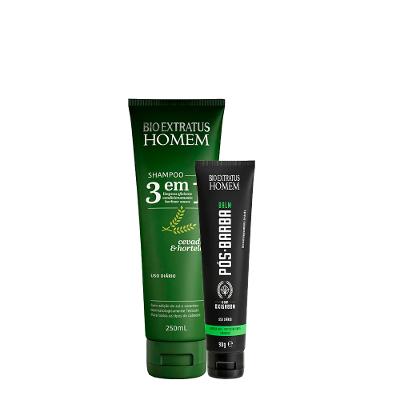 Kit Bio Extratus Homem Cabelo e Barba (2 produtos)