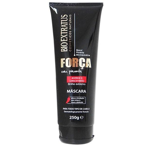 Força Com Pimenta Bio Extratus Kit Duo 350ml Mascara 250g e Finalizador 200g - 5