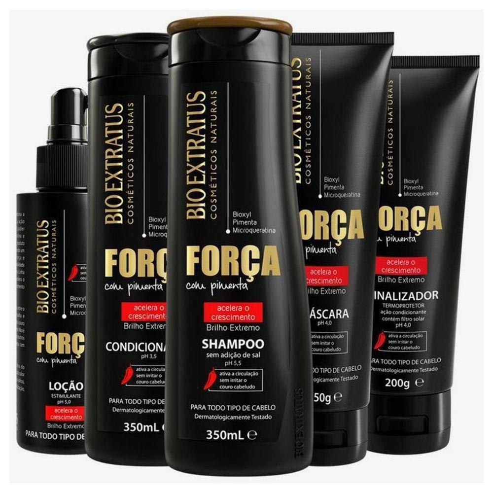 Kit Bio Extratus Força Com Pimenta ( 5 Produtos ) - 1