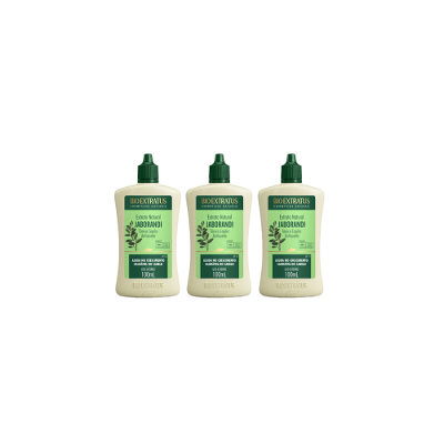 Kit Bio Extratus Extrato Jaborandi - Tônico Antiqueda 100ml (3 unidades)