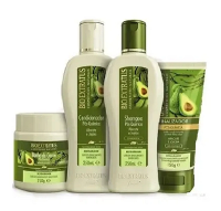 Bio Extratus Pos-Quimica Shampoo+Condicionador+Banho de Creme 250ml+Finalizador 150ml - 1