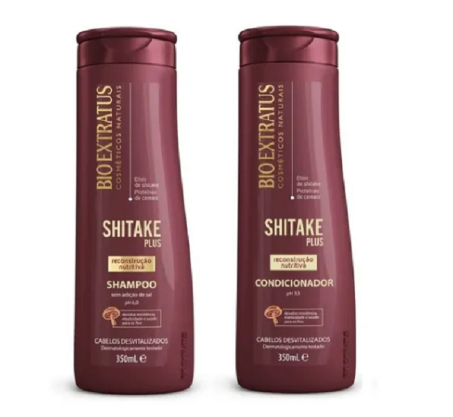 Bio Extratus Shitake Plus (Shampoo+Condicionador 350g) - 1