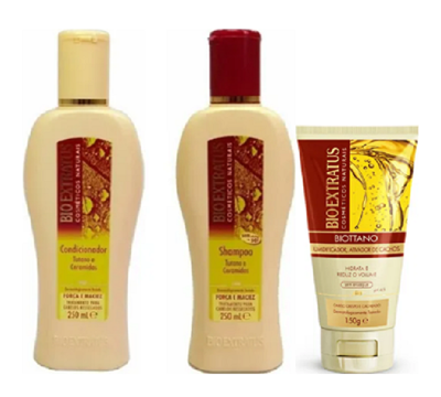 Bio Extratus Tutano Trio (Shampoo+Cond 250g+Ativador Cachos 150g)