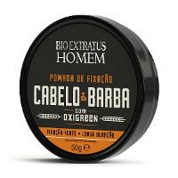 Bio Extratus Homem Kit Cabelo e Barba Shampoo Condicionador e Pomada Fixadora