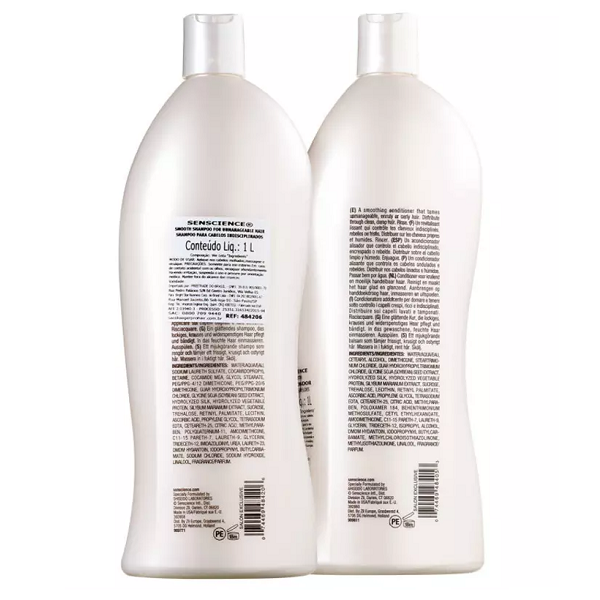 Senscience Smooth - Shampoo+Condicionador 1L+Mascara Inner Restore Intensif 150ml - 8