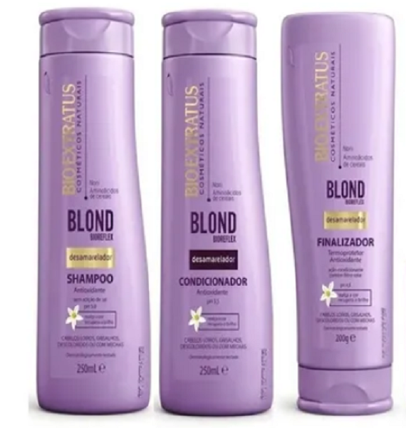Bio Extratus Blond Bioreflex Kit Duo 250ml e Finalizador 200ml - 1