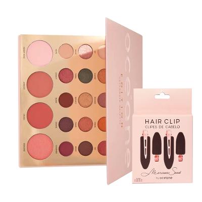 Kit Océane Edition Celebrate Palette e Hair Clip Marsala (2 produtos)