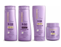 Bio Extratus Blond Bioreflex kit Duo 250ml Mascara Capilar 250g e Finalizador 200g - 1