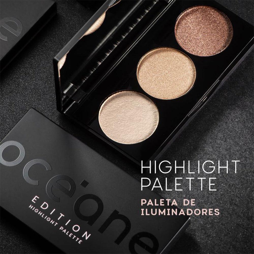 Kit Océane Edition Paleta Hightlight + Caneta Line My Eyes e Sombra Night Glam (3 produtos) - 4
