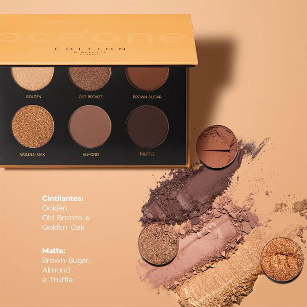 Kit Océane Edition Paleta Hightlight + Caneta Line My Eyes e Sombra Classic (3 produtos) - 4