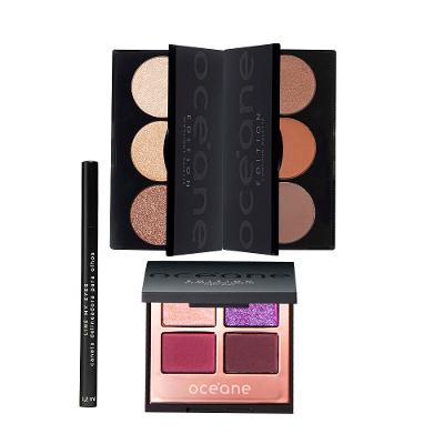 Kit Océane Edition Paletas Contour & Hightlight + Caneta Line My Eyes e Sombra Night Glam (4 produtos)