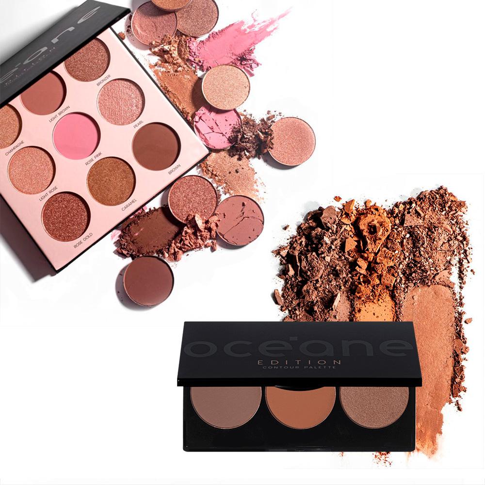 Kit Océane Edition Paleta Contour & Hightlight + Caneta Line My Eyes e Sombra Unique (4 produtos) - 2