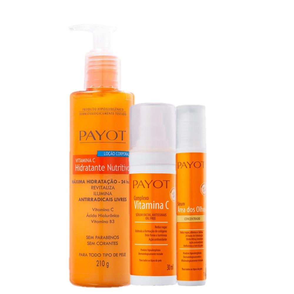 Kit Payot Vitamina C Hidratacao e Reducao de Olheiras (3 Produtos) - 1