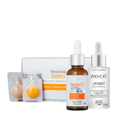 Kit Payot Vitamina C Máscara Sérum e Upderme (3 produtos)