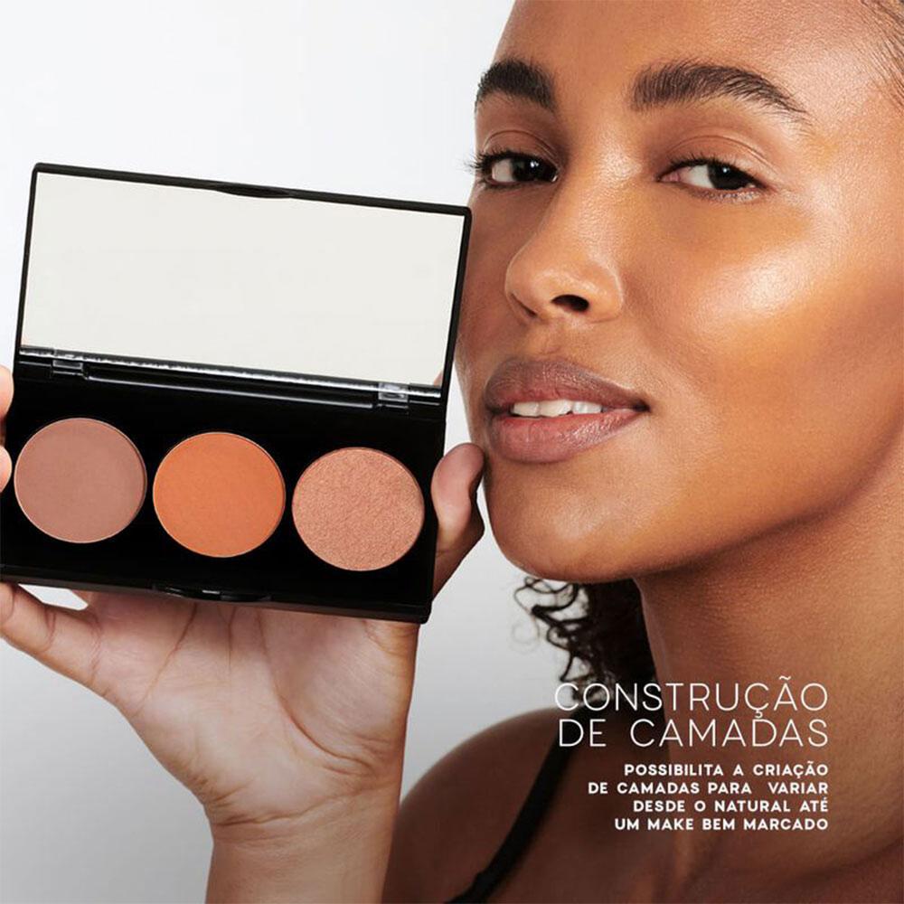 Kit Océane Edition Paletas Contour & Hightlight + Caneta Line My Eyes e Sombra Pocket Nude (4 produtos) - 3